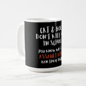 Ban Assault Rifles statt Typografie groß Kaffeetasse (Vorderseite Links)