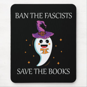 Ban die Faschisten Rettete das Büchergeschenk für  Mousepad