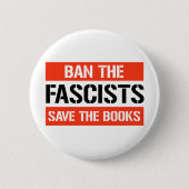 Ban die Faschisten Rettete die Bücher Button (Vorderseite)