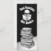 Ban Faschisten bucht kein Lesezeichen Save The Date (Vorderseite)