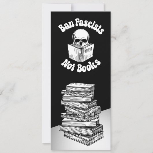 Ban Faschisten bucht kein Lesezeichen Save The Date (Vorderseite)