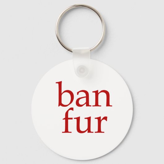 Ban Fur Schlüsselanhänger (Vorderseite)