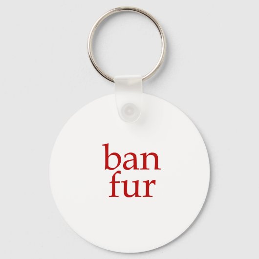 Ban Fur Schlüsselanhänger (Vorderseite)