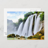 Ban Gloc Waterfall, Vietnam Postkarte (Vorne/Hinten)