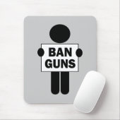 Ban Guns Mousepad (Mit Mouse)