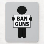 Ban Guns Mousepad (Vorne)
