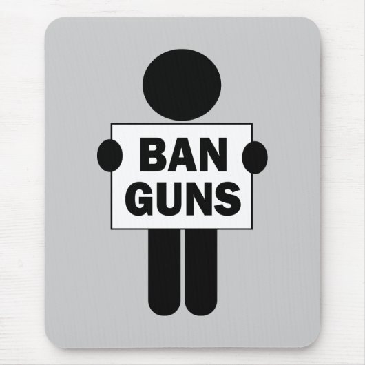 Ban Guns Mousepad (Vorne)