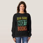 Ban Guns Not Books Tee Read Books Lover (Vorne ganz)