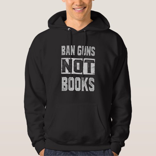 Ban Guns Not Books Tee Read Books Lover_1 (Vorderseite)