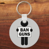 Ban Guns Schlüsselanhänger (Vorderseite)
