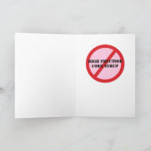 Ban High Fructose Corn Syrup Card Karte (Innenseite)