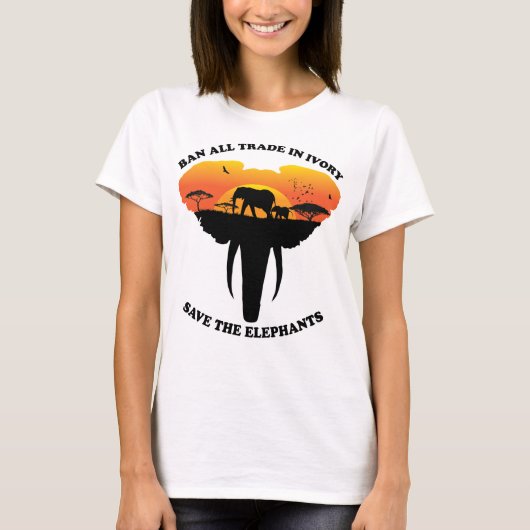 Ban Ivory T-Shirt (Vorderseite)