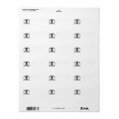 BAN PITBULL IGNORANCE NOT PITBULL ADRESSAUFKLEBER (Vorne)