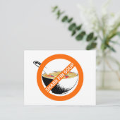 BAN SHARK FIN SOUP POSTKARTE (Stehend Vorderseite)