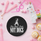 Ban Stupid People not Hogs Paper Teller (Party)