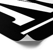 Ban Stupid People Not Hunde Poster (Ecke)