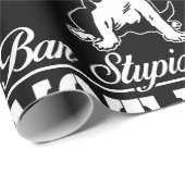 Ban Stupid People not Hunde Wrapping Paper Geschenkpapier (Rolleneckpunkt)