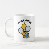 Bana-Nerd Funny Fruit Nerd Pun Kaffeetasse (Links)