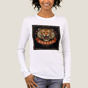 Banabo Tiger Kopf T-Shirt Tri-Blend Shirt