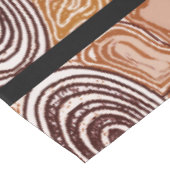 Banagan Gold Aborigine-Kunst Tischdecke (Schrägansicht)