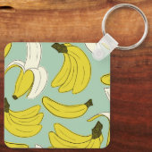 Banana-anfängliche Schlüsselkette Schlüsselanhänger (Rückseite)