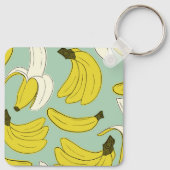 Banana-anfängliche Schlüsselkette Schlüsselanhänger (Rückseite)