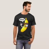 Banana Answering Telefon Gelbe Sonnenbrille Sommer T-Shirt (Vorne ganz)
