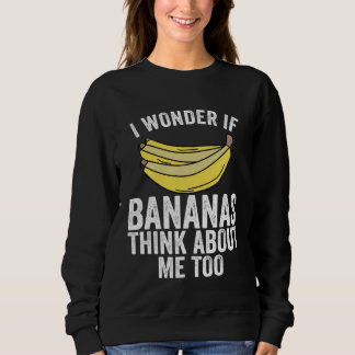 Banana Apparel Fruit for A Banana Themed Party Sweatshirt
