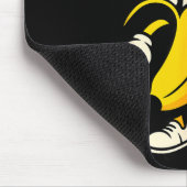 Banana Art For Men Women Kids Yellow Fruit Lovers Mousepad (Ecke)