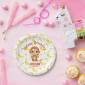 Banana Baby Monkey Happy Birthday Paper Teller (Party)