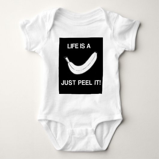 Banana Baby Strampler (Vorderseite)