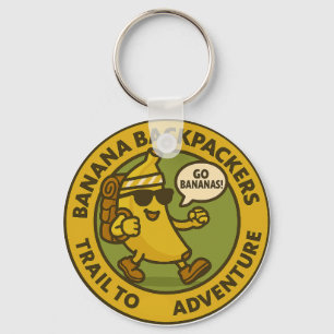 Banana Backpackers Trail To Abenteuer Schlüsselanhänger