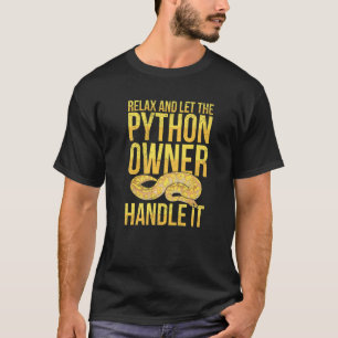 Banana-Ball-Python für eine Bananenball-Python-Ras T-Shirt