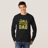 Banana Ball Python Herpetologist Ball Python Dad H T-Shirt (Vorne ganz)