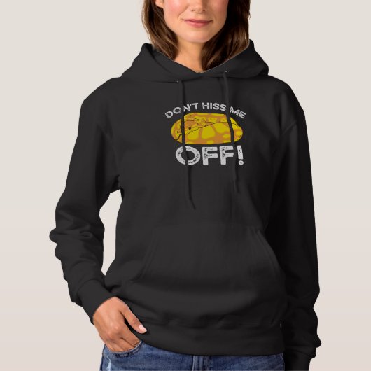 Banana-Ball-Python-Reg-Mich-Nicht-Auf Hoodie (Vorderseite)