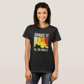Banana Ball Python Schlange Reptil T-Shirt (Vorne ganz)