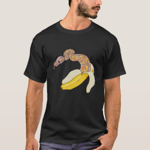 Banana Ball Python Snake Reptile Herpetologin Oph T-Shirt