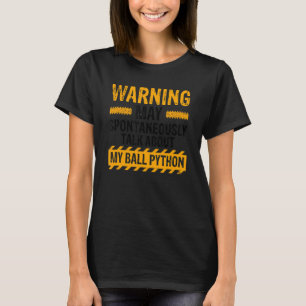 Banana Ball Python und Noodle Reptile Designs 34 T-Shirt