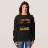 Banana Ball Python und Noodle Reptilien-Designs 34 Sweatshirt (Vorne ganz)