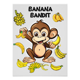 Banana Bandit Fotodruck