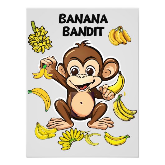 Banana Bandit Fotodruck (Vorne)