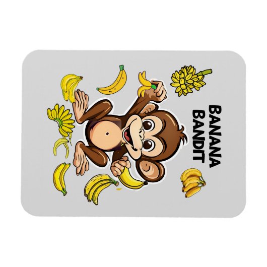 Banana Bandit Magnet (Horizontal)