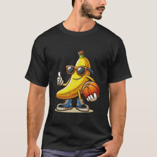 Banana Basketball Basketball Basketball Fruchtbask T-Shirt