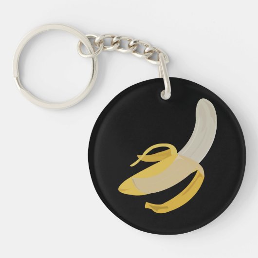 Banana bdd76Nana Doppelseitige Keyring Schlüsselanhänger (Vorderseite)