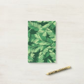 Banana-Blätter 2 Post-it Klebezettel (Auf Schreibtisch)