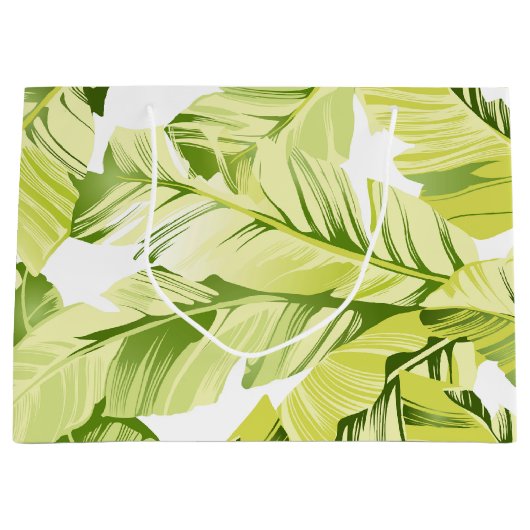 Banana-Blätter 4 Große Geschenktüte (Vorderseite)