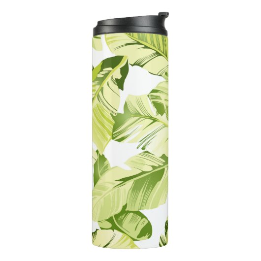 Banana-Blätter 4 Thermosbecher (Nach links gedreht)