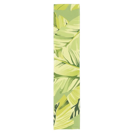 Banana-Blätter 5 Kurzer Tischläufer (Vorderseite)