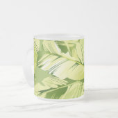 Banana-Blätter 5 Mattglastasse (Vorderseite Links)