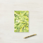 Banana-Blätter 5 Post-it Klebezettel (Auf Schreibtisch)
